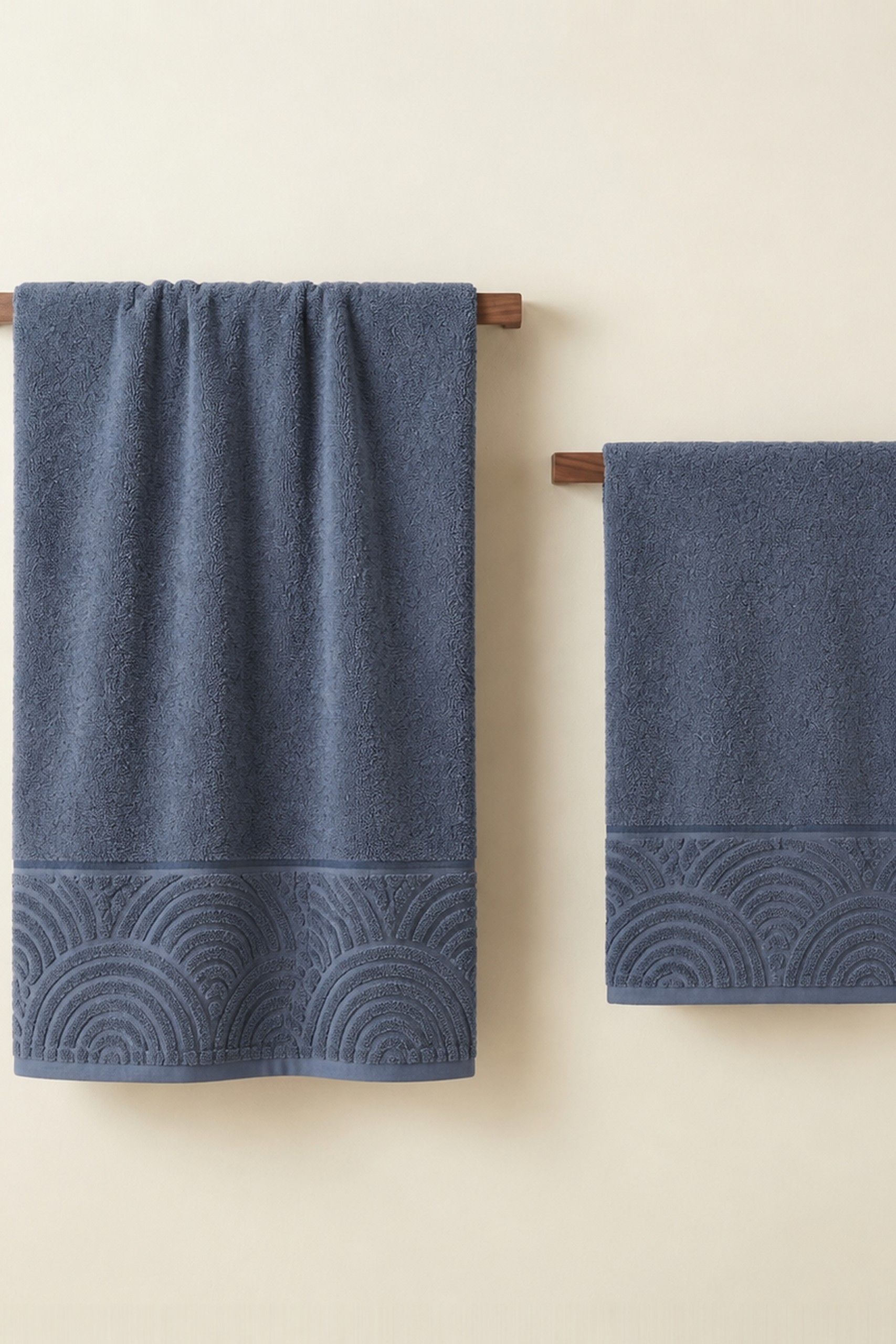 Premium V2 Plavi - Peškir od Mikropamuka – 50 × 90 | 70 × 140 cm