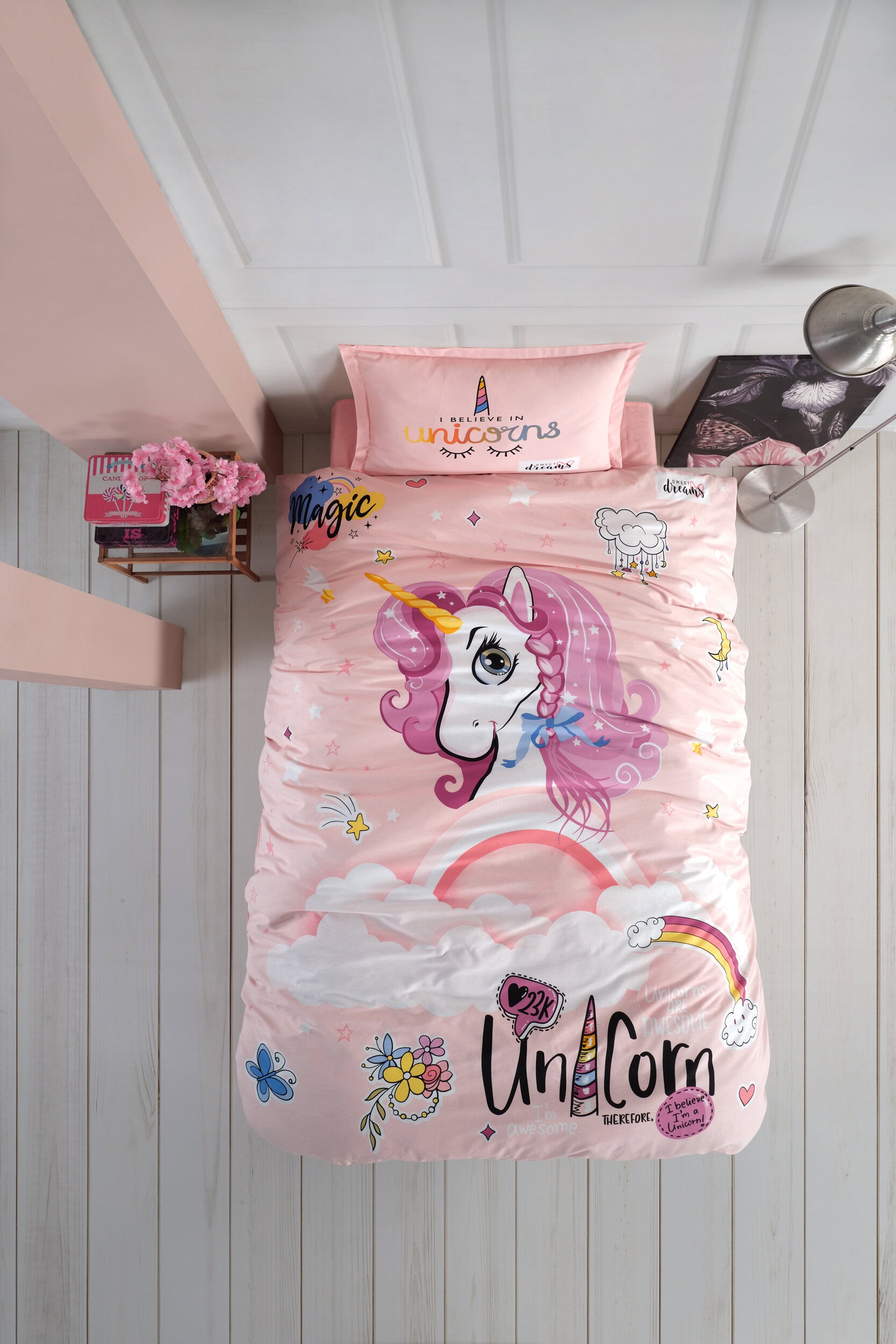 Pink Dreams Roza – Posteljina za Djevojčice (Clasy)